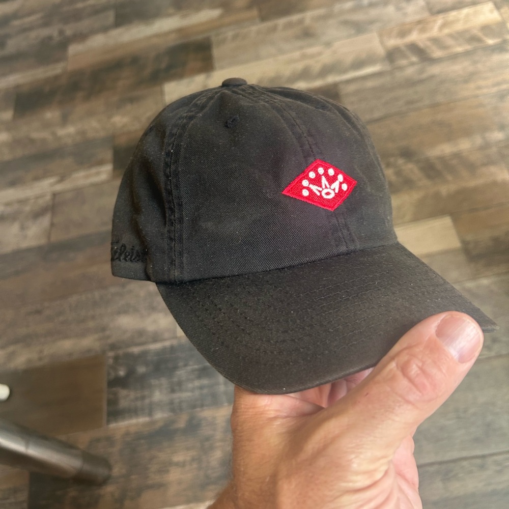 Scotty Cameron Black Hat with Red Logo